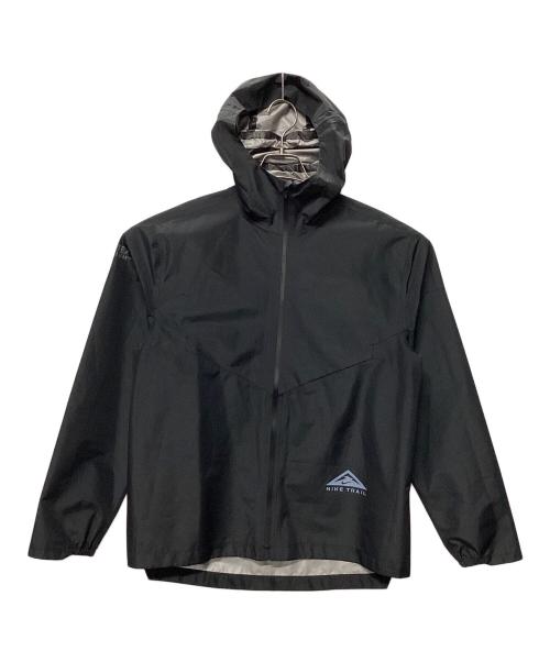 NIKE（ナイキ）NIKE (ナイキ) トレイルランニングジャケット ブラック サイズ:Lの古着・服飾アイテム
