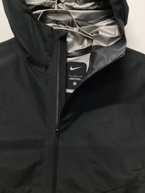 NIKE（ナイキ）NIKE (ナイキ) トレイルランニングジャケット ブラック サイズ:Lの古着・服飾アイテム