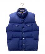 THE NORTH FACEザ ノース フェイス）の古着「ダウンベスト　ND-1080　茶タグ USA製」｜ネイビー×イエロー