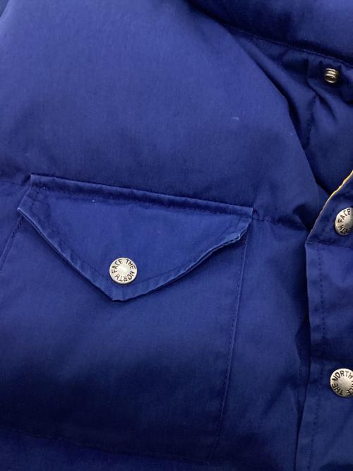 THE NORTH FACE（ザ ノース フェイス）THE NORTH FACE (ザ ノース フェイス) ダウンベスト　ND-1080　茶タグ USA製 ネイビー×イエロー サイズ:Lの古着・服飾アイテム