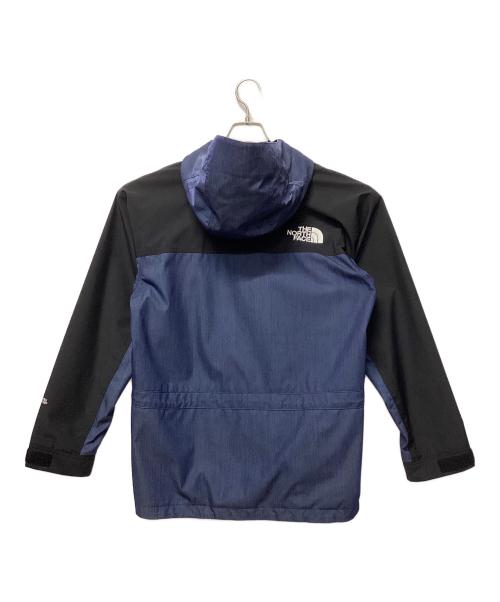 THE NORTH FACE（ザ ノース フェイス）THE NORTH FACE (ザ ノース フェイス) マウンテンライトデニムジャケット ブラック×インディゴ サイズ:Mの古着・服飾アイテム