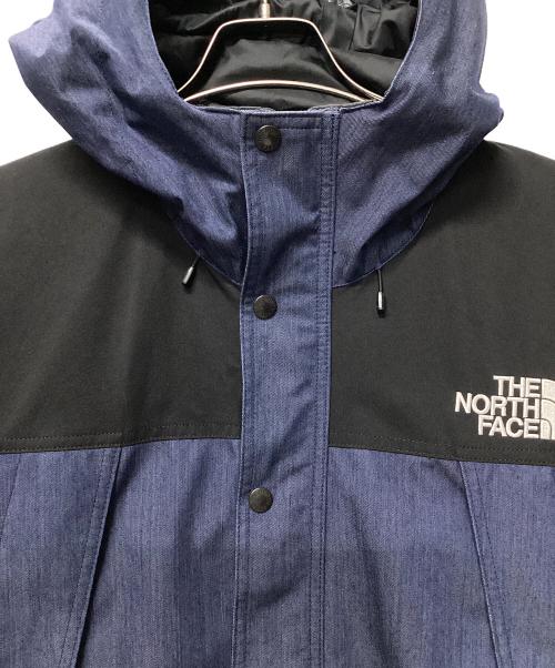 THE NORTH FACE（ザ ノース フェイス）THE NORTH FACE (ザ ノース フェイス) マウンテンライトデニムジャケット ブラック×インディゴ サイズ:Mの古着・服飾アイテム