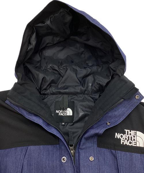 THE NORTH FACE（ザ ノース フェイス）THE NORTH FACE (ザ ノース フェイス) マウンテンライトデニムジャケット ブラック×インディゴ サイズ:Mの古着・服飾アイテム