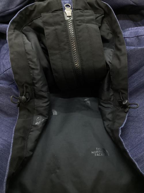 THE NORTH FACE（ザ ノース フェイス）THE NORTH FACE (ザ ノース フェイス) マウンテンライトデニムジャケット ブラック×インディゴ サイズ:Mの古着・服飾アイテム