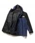 中古・古着 THE NORTH FACE (ザ ノース フェイス) マウンテンライトデニムジャケット ブラック×インディゴ サイズ:M：18000円