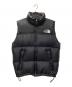 THE NORTH FACE（ザ ノース フェイス）の古着「ヌプシベスト」｜ブラック
