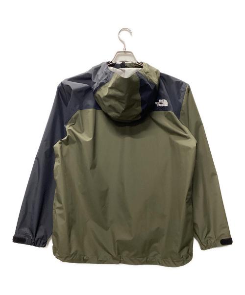 THE NORTH FACE（ザ ノース フェイス）THE NORTH FACE (ザ ノース フェイス) ジオメトリックドットショットジャケット オリーブ×ブラック サイズ:Mの古着・服飾アイテム