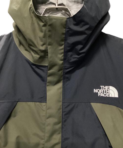 THE NORTH FACE（ザ ノース フェイス）THE NORTH FACE (ザ ノース フェイス) ジオメトリックドットショットジャケット オリーブ×ブラック サイズ:Mの古着・服飾アイテム
