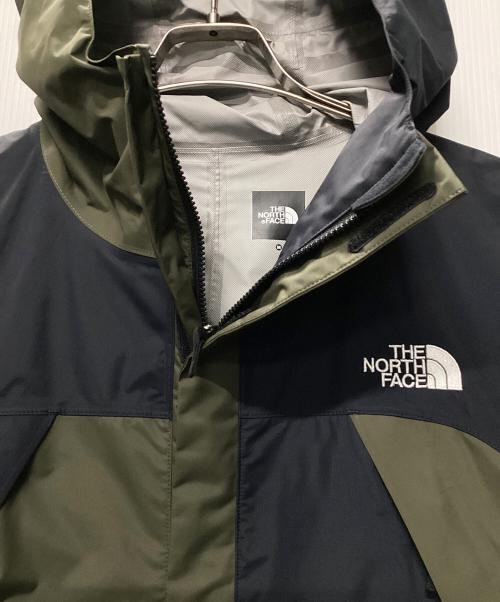 THE NORTH FACE（ザ ノース フェイス）THE NORTH FACE (ザ ノース フェイス) ジオメトリックドットショットジャケット オリーブ×ブラック サイズ:Mの古着・服飾アイテム