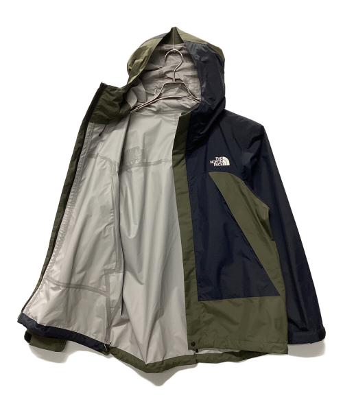 THE NORTH FACE（ザ ノース フェイス）THE NORTH FACE (ザ ノース フェイス) ジオメトリックドットショットジャケット オリーブ×ブラック サイズ:Mの古着・服飾アイテム
