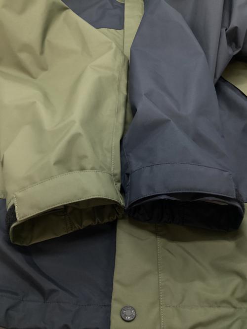 THE NORTH FACE（ザ ノース フェイス）THE NORTH FACE (ザ ノース フェイス) ジオメトリックドットショットジャケット オリーブ×ブラック サイズ:Mの古着・服飾アイテム