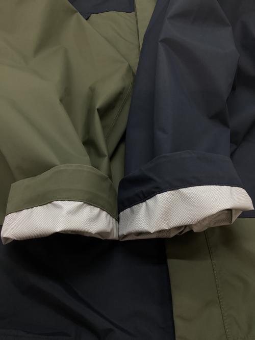 THE NORTH FACE（ザ ノース フェイス）THE NORTH FACE (ザ ノース フェイス) ジオメトリックドットショットジャケット オリーブ×ブラック サイズ:Mの古着・服飾アイテム