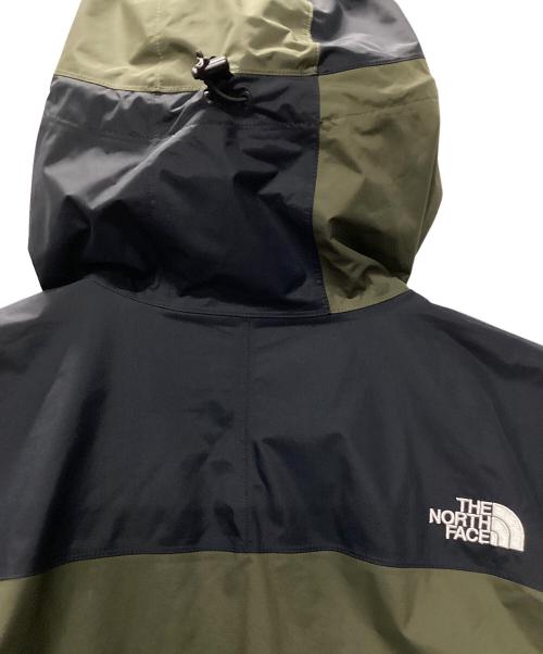 THE NORTH FACE（ザ ノース フェイス）THE NORTH FACE (ザ ノース フェイス) ジオメトリックドットショットジャケット オリーブ×ブラック サイズ:Mの古着・服飾アイテム
