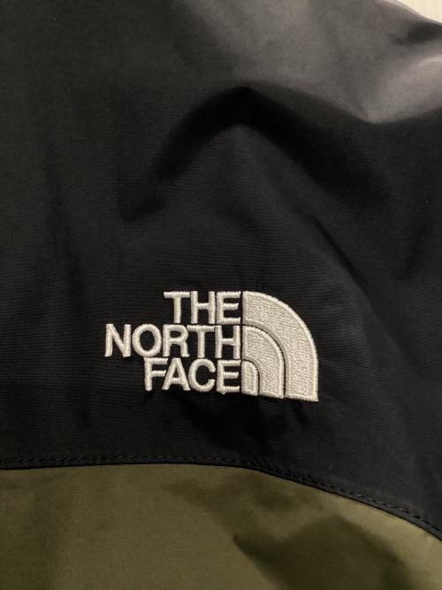 THE NORTH FACE（ザ ノース フェイス）THE NORTH FACE (ザ ノース フェイス) ジオメトリックドットショットジャケット オリーブ×ブラック サイズ:Mの古着・服飾アイテム