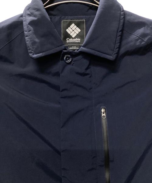 Columbia（コロンビア）Columbia (コロンビア) ブラックバーンパス コート ステンカラー ネイビー サイズ:Mの古着・服飾アイテム