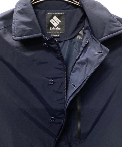 Columbia（コロンビア）Columbia (コロンビア) ブラックバーンパス コート ステンカラー ネイビー サイズ:Mの古着・服飾アイテム