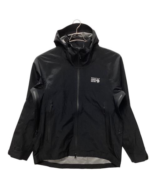 MOUNTAIN HARD WEAR（マウンテンハードウェア）MOUNTAIN HARD WEAR (マウンテンハードウェア) トレイルバースゴアテックスジャケット ブラック サイズ:Lの古着・服飾アイテム