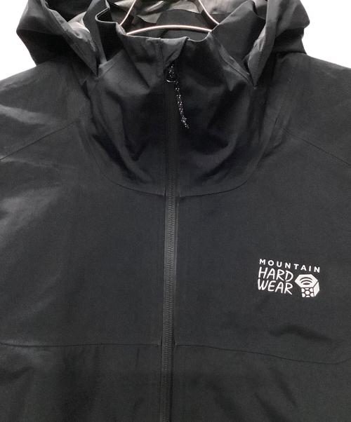 MOUNTAIN HARD WEAR（マウンテンハードウェア）MOUNTAIN HARD WEAR (マウンテンハードウェア) トレイルバースゴアテックスジャケット ブラック サイズ:Lの古着・服飾アイテム