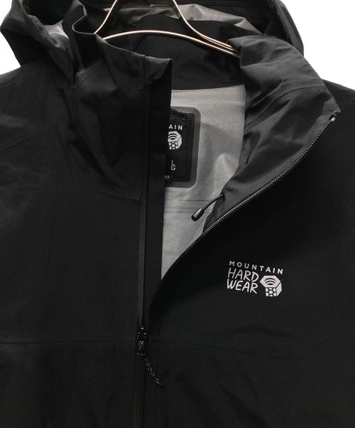 MOUNTAIN HARD WEAR（マウンテンハードウェア）MOUNTAIN HARD WEAR (マウンテンハードウェア) トレイルバースゴアテックスジャケット ブラック サイズ:Lの古着・服飾アイテム