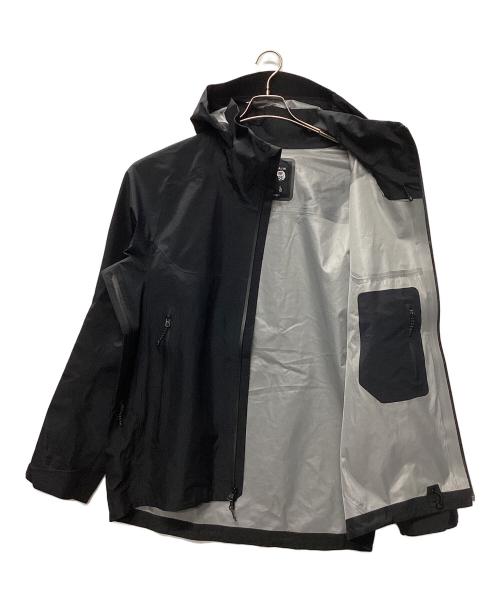 MOUNTAIN HARD WEAR（マウンテンハードウェア）MOUNTAIN HARD WEAR (マウンテンハードウェア) トレイルバースゴアテックスジャケット ブラック サイズ:Lの古着・服飾アイテム