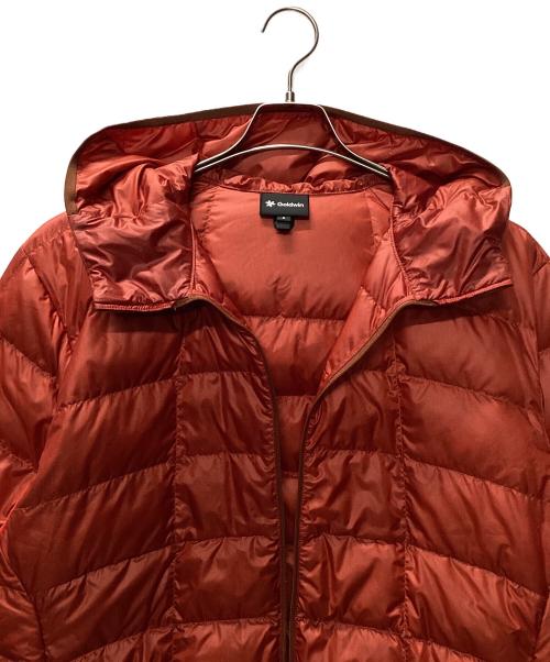 GOLDWIN（ゴールドウイン）GOLDWIN (ゴールドウイン) パーテックスカンタムライトダウンフーディー レッド サイズ:Lの古着・服飾アイテム