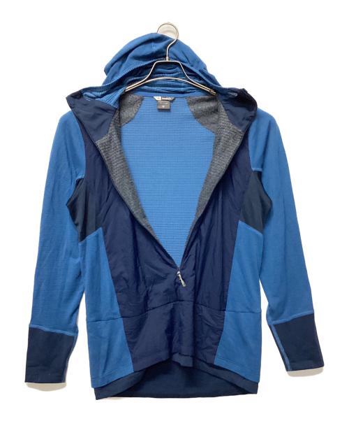 norrona（ノローナ）NORRONA (ノローナ) bitihorn Alpha Hoodie Shirt ネイビー サイズ:Mの古着・服飾アイテム
