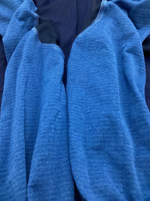 norrona（ノローナ）NORRONA (ノローナ) bitihorn Alpha Hoodie Shirt ネイビー サイズ:Mの古着・服飾アイテム