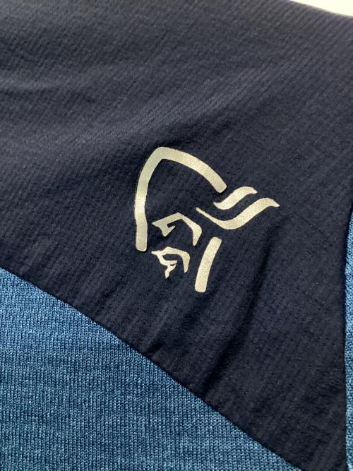 norrona（ノローナ）NORRONA (ノローナ) bitihorn Alpha Hoodie Shirt ネイビー サイズ:Mの古着・服飾アイテム