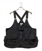 Snow peakスノーピーク）の古着「TAKIBI Ripstop Vest」｜ブラック