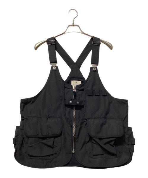 Snow peak（スノーピーク）Snow peak (スノーピーク) TAKIBI Ripstop Vest ブラック サイズ:Lの古着・服飾アイテム