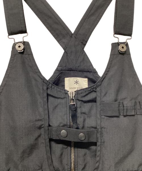 Snow peak（スノーピーク）Snow peak (スノーピーク) TAKIBI Ripstop Vest ブラック サイズ:Lの古着・服飾アイテム