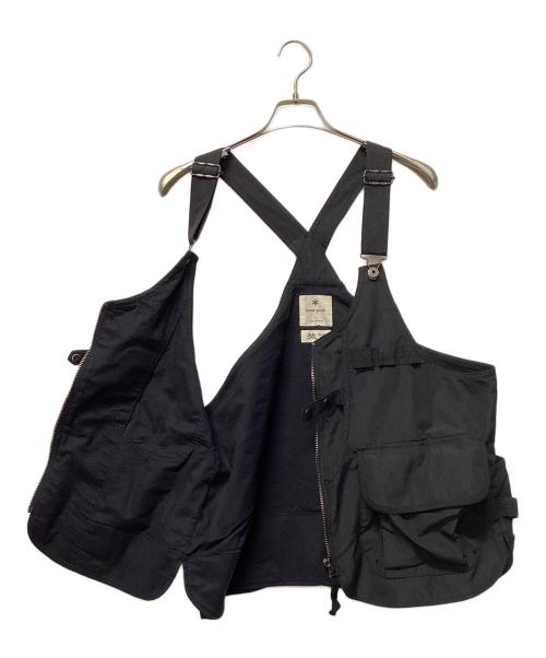 Snow peak（スノーピーク）Snow peak (スノーピーク) TAKIBI Ripstop Vest ブラック サイズ:Lの古着・服飾アイテム