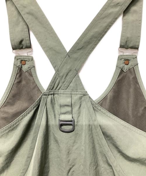 Snow peak（スノーピーク）snow peak (スノーピーク) TAKIBI Weather Cloth Vest グリーン サイズ:Lの古着・服飾アイテム