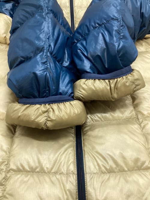 mont-bell（モンベル）mont-bell (モンベル) スペリオダウンパーカ ブルー×ベージュ サイズ:Ｌの古着・服飾アイテム