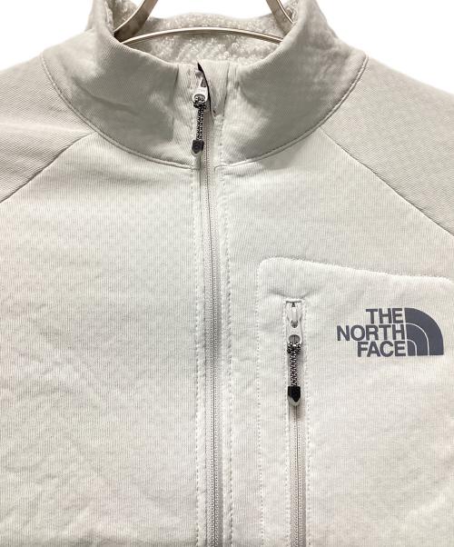 THE NORTH FACE（ザ ノース フェイス）THE NORTH FACE (ザ ノース フェイス) エクスペディショングリッドフリースジップアップ ホワイト サイズ:Sの古着・服飾アイテム