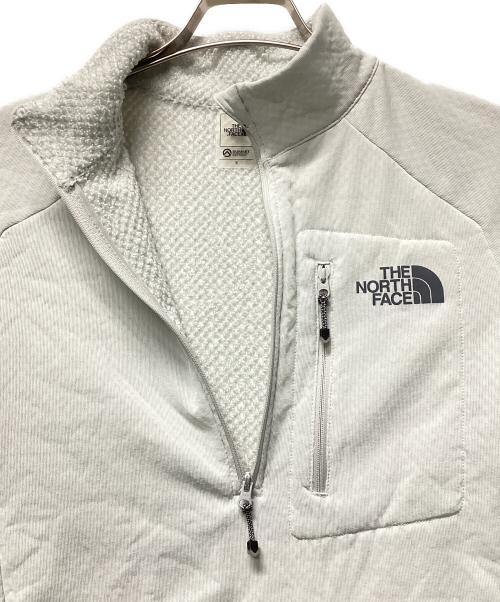 THE NORTH FACE（ザ ノース フェイス）THE NORTH FACE (ザ ノース フェイス) エクスペディショングリッドフリースジップアップ ホワイト サイズ:Sの古着・服飾アイテム
