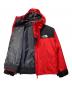 中古・古着 THE NORTH FACE (ザ ノース フェイス) マウンテンジャケット レッド×ブラック サイズ:L：15000円