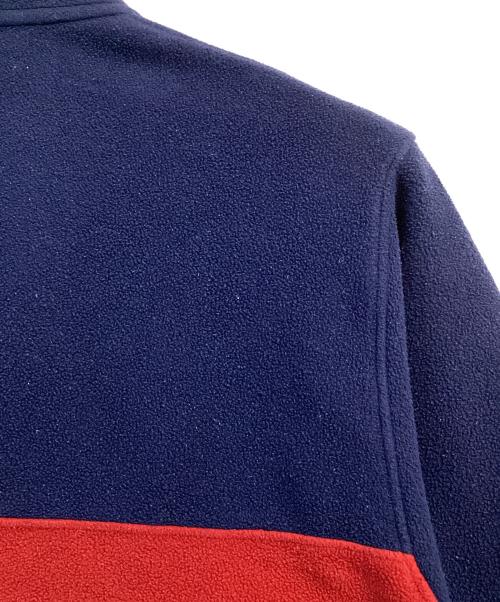 Patagonia（パタゴニア）Patagonia (パタゴニア) ライトウェイト シンチラ スナップT ネイビー×レッド サイズ:Mの古着・服飾アイテム