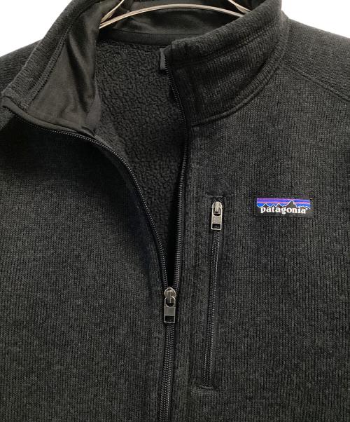 Patagonia（パタゴニア）Patagonia (パタゴニア) メンズ・ベター・セーター・ジャケット ブラック サイズ:Mの古着・服飾アイテム