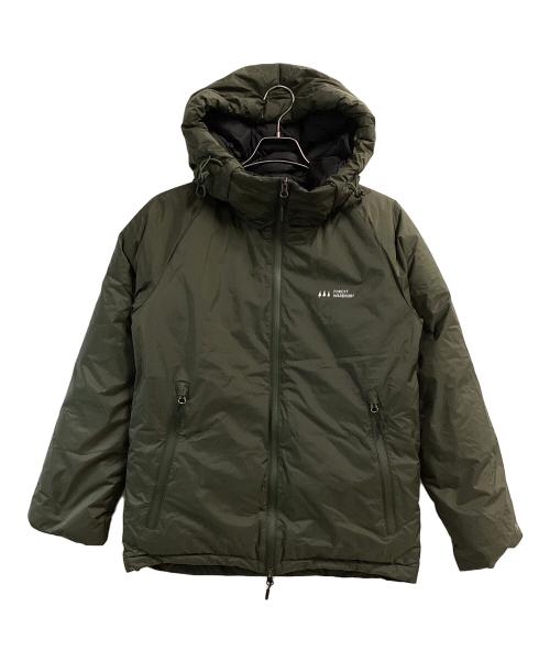 NANGA（ナンガ）NANGA (ナンガ) FOREST WARDROBE (フォレストワードローブ) REBORN DOWN JACKET オリーブ サイズ:XSの古着・服飾アイテム