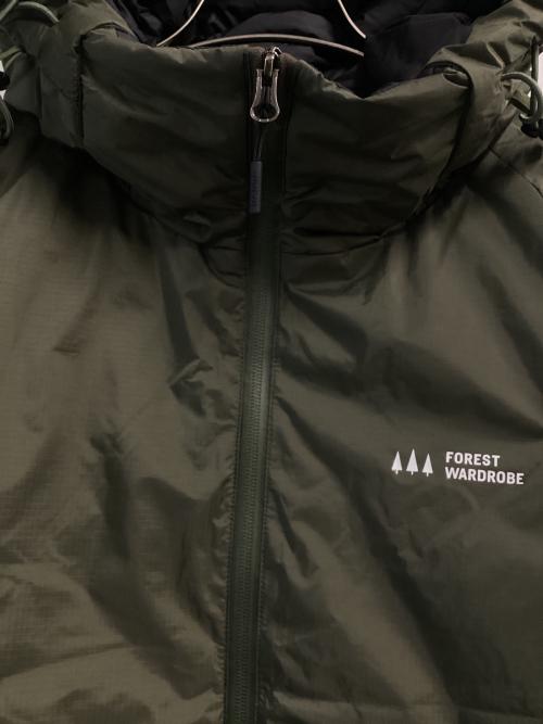 NANGA（ナンガ）NANGA (ナンガ) FOREST WARDROBE (フォレストワードローブ) REBORN DOWN JACKET オリーブ サイズ:XSの古着・服飾アイテム