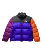 THE NORTH FACEザ ノース フェイス）の古着「レトロ ヌプシ ジャケット」｜パープル×オレンジ×ブルー