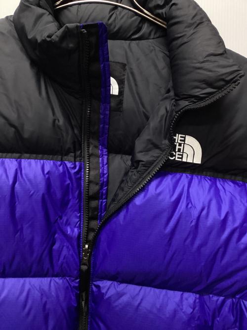 THE NORTH FACE（ザ ノース フェイス）THE NORTH FACE (ザ ノース フェイス) レトロ ヌプシ ジャケット パープル×オレンジ×ブルー サイズ:Lの古着・服飾アイテム