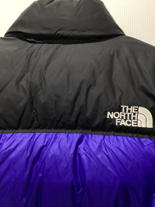 THE NORTH FACE（ザ ノース フェイス）THE NORTH FACE (ザ ノース フェイス) レトロ ヌプシ ジャケット パープル×オレンジ×ブルー サイズ:Lの古着・服飾アイテム