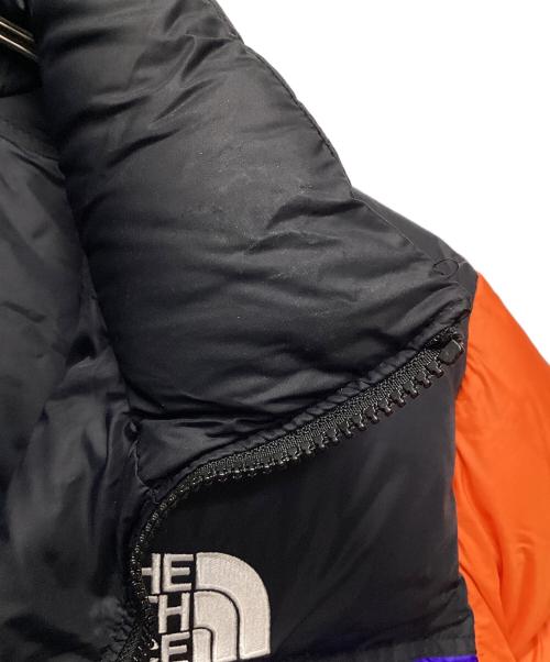 THE NORTH FACE（ザ ノース フェイス）THE NORTH FACE (ザ ノース フェイス) レトロ ヌプシ ジャケット パープル×オレンジ×ブルー サイズ:Lの古着・服飾アイテム