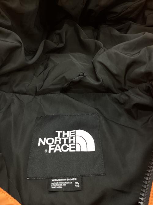 THE NORTH FACE（ザ ノース フェイス）THE NORTH FACE (ザ ノース フェイス) ヒマラヤン ダウン パーカ ブラック×オレンジ サイズ:ＸＬの古着・服飾アイテム