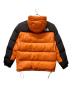 THE NORTH FACE (ザ ノース フェイス) ヒマラヤン ダウン パーカ ブラック×オレンジ サイズ:ＸＬ：13000円