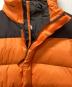 中古・古着 THE NORTH FACE (ザ ノース フェイス) ヒマラヤン ダウン パーカ ブラック×オレンジ サイズ:ＸＬ：13000円