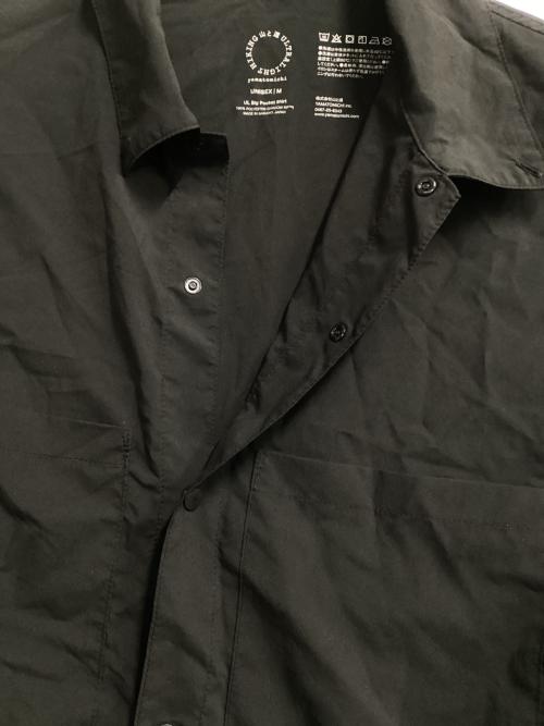 山と道（ヤマトミチ）山と道 (ヤマトミチ) UL BIG Pocket Shirt ブラック サイズ:Mの古着・服飾アイテム