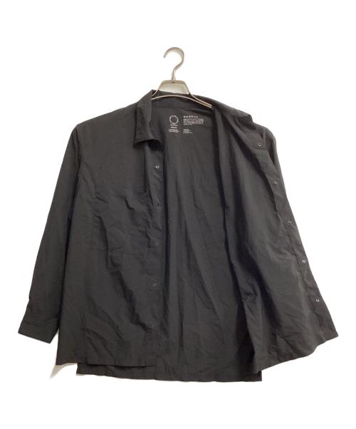 山と道（ヤマトミチ）山と道 (ヤマトミチ) UL BIG Pocket Shirt ブラック サイズ:Mの古着・服飾アイテム